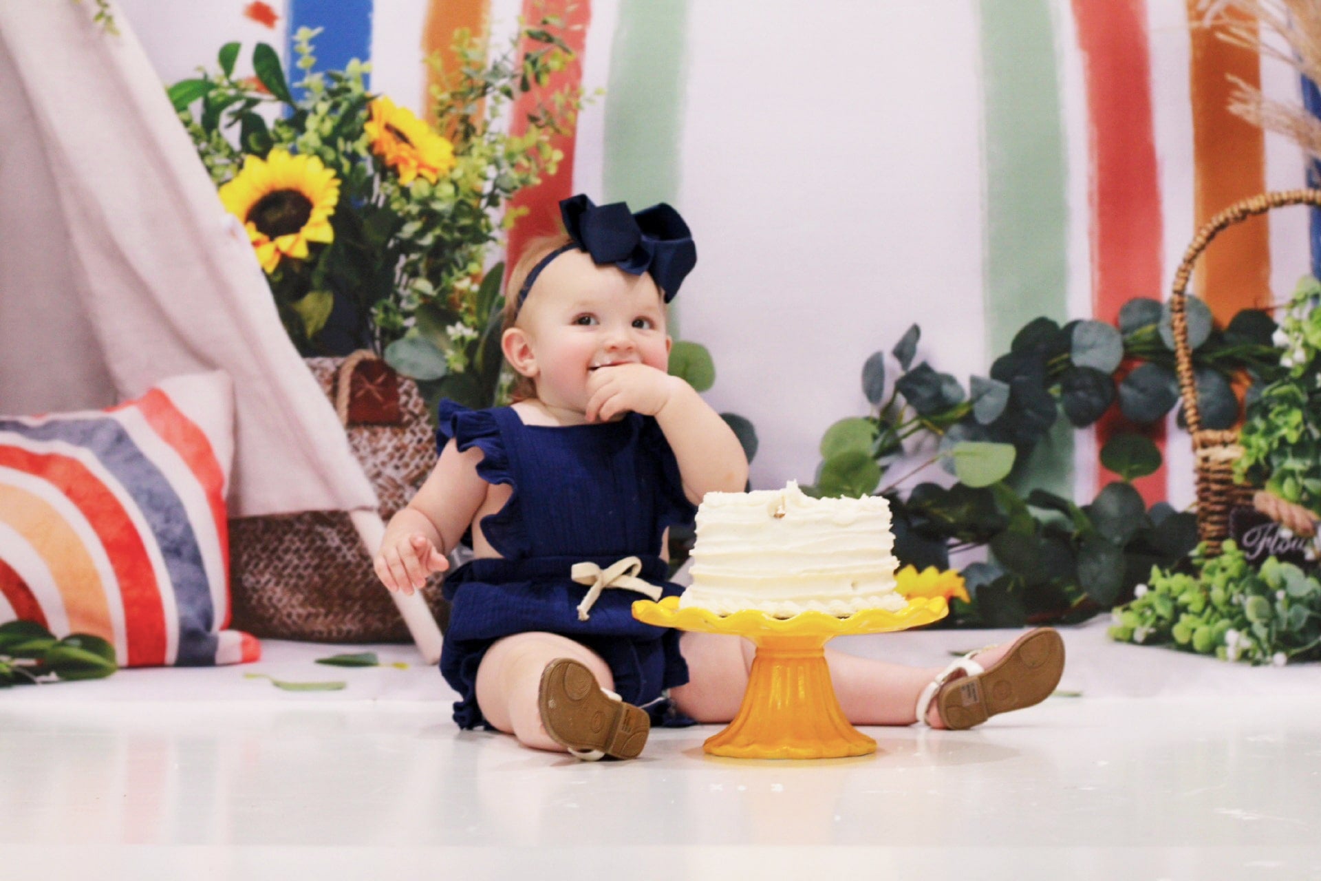 Avezano Boho Rainbow Photography Backdrop-AVEZANO